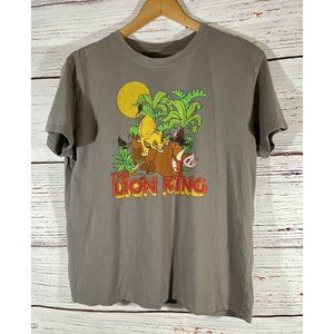 Disney Lion King Tropical Forest Fun T-shirt Mens Large Timon Pumbaa Pride Movie